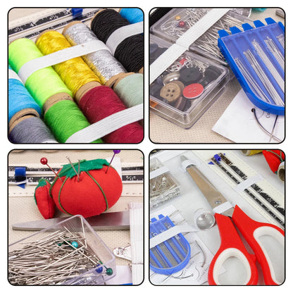 Sewing Kit Complete Set With Threads & Scissors