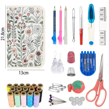 Sewing Kit Complete Set With Threads & Scissors