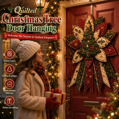 Sewing Kit Quilted Christmas Door Hanging 7 Designs