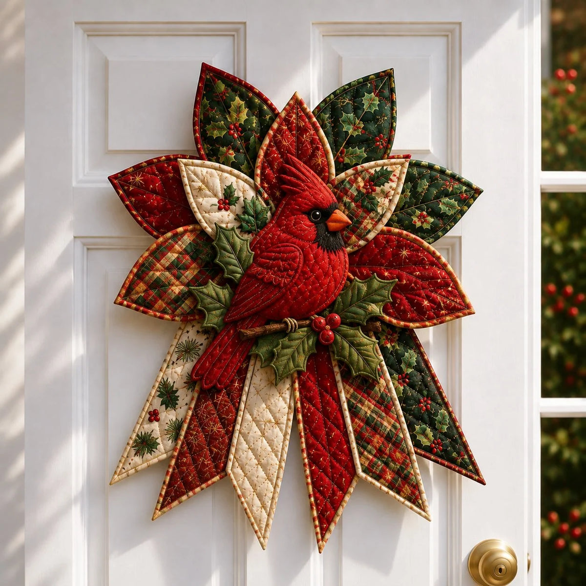 Sewing Kit Quilted Christmas Door Hanging 7 Designs