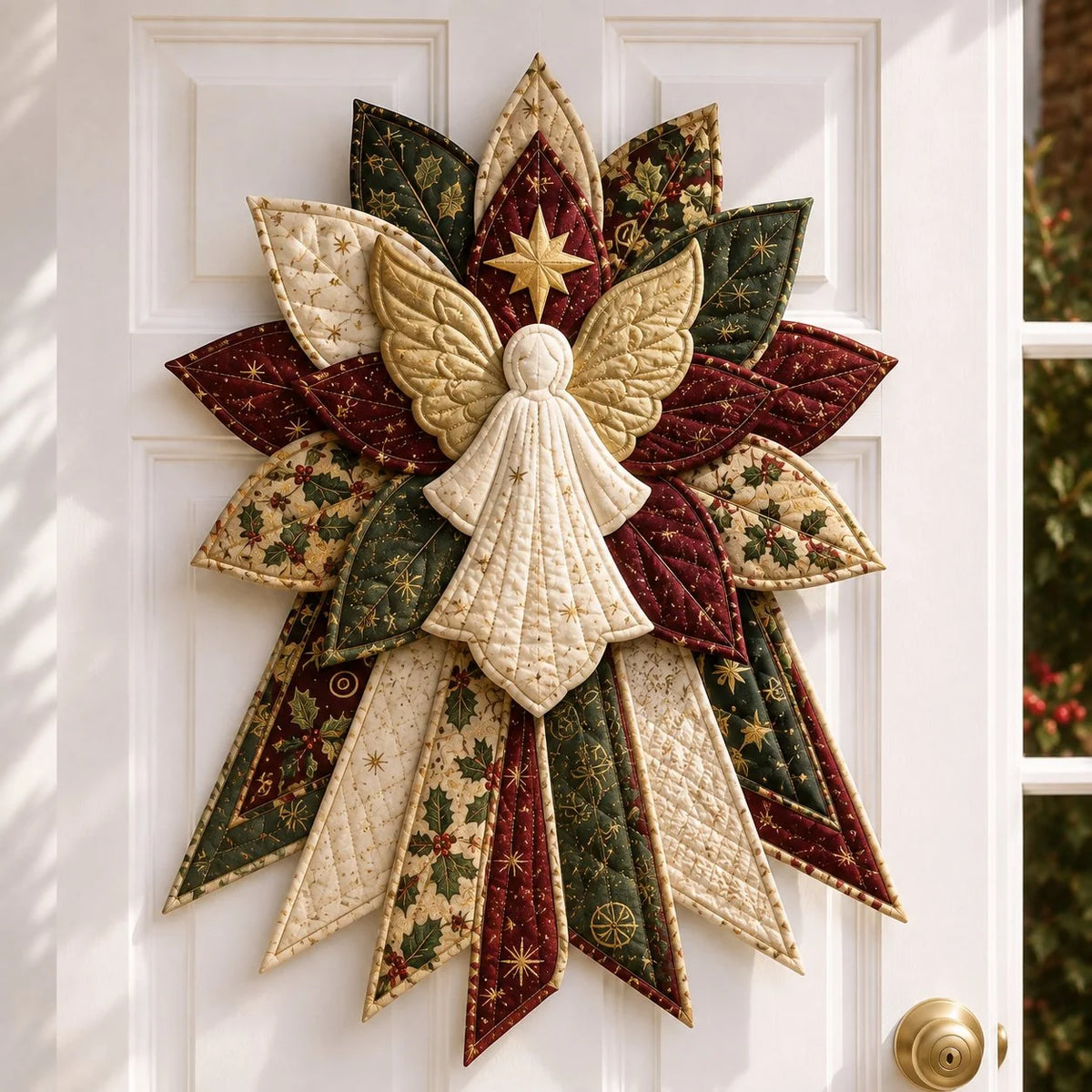 Sewing Kit Quilted Christmas Door Hanging 7 Designs
