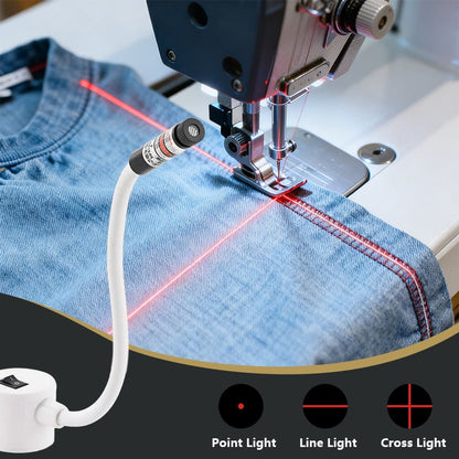 Sewing Machine Laser Guide 3-In-1 Magnetic Base