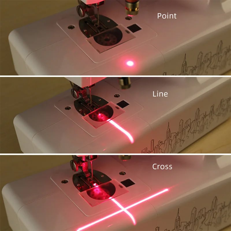 Sewing Machine Laser Guide 3-In-1 Magnetic Base