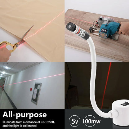 Sewing Machine Laser Guide 3-In-1 Magnetic Base