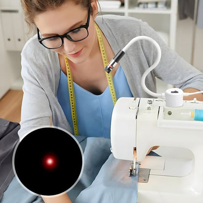 Sewing Machine Laser Guide Magnetic Mount & Flexible Arm