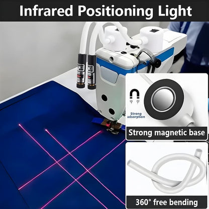 Sewing Machine Laser Guide Magnetic Mount & Flexible Arm