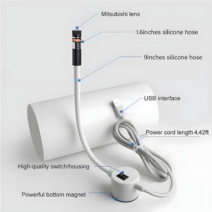Sewing Machine Laser Guide Magnetic Mount & Flexible Arm