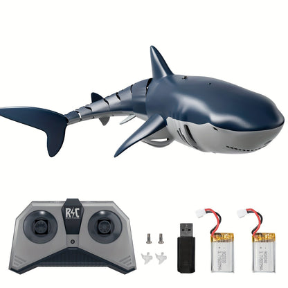 Shark Toy Remote Control LED Lights & Water Spray