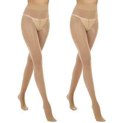 Sheer Tights Tear-Resistant High-Waisted Tummy Control