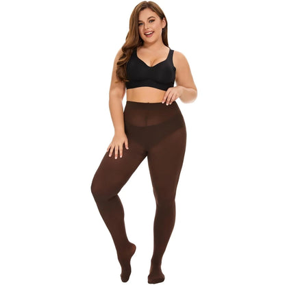 Sheer Tights Tear-Resistant High-Waisted Tummy Control