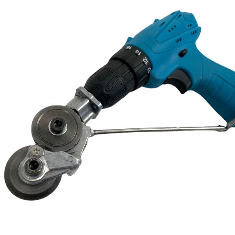 Sheet Metal Nibbler 360° Rotating Burr-Free Cuts