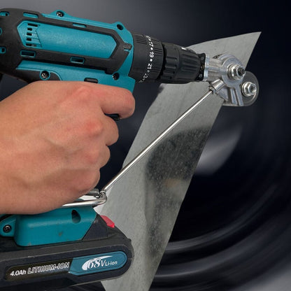 Sheet Metal Nibbler 360° Rotating Burr-Free Cuts