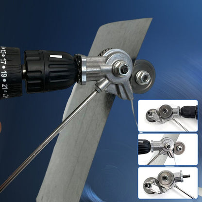 Sheet Metal Nibbler 360° Rotating Burr-Free Cuts
