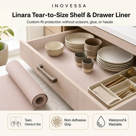Shelf Liner Non-Adhesive Grip Waterproof Tear-to-Size EVA Foam