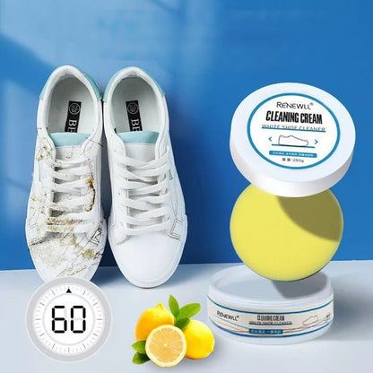 Shoe Cleaning Cream Deep-Cleaning Material-Friendly Travel Tin