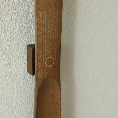 Shoe Horn 50 cm Wooden Magnetic Storage
