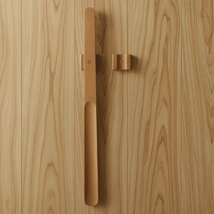 Shoe Horn Extra-Long Walnut Wood With Integrated Magnet