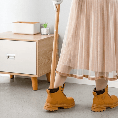 Shoe Horn Wooden Magnetic & Ergonomic