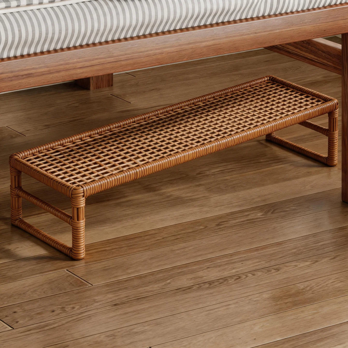 Shoe Organizer Shelf Stackable Ventilated Grid Top Non-Slip Feet