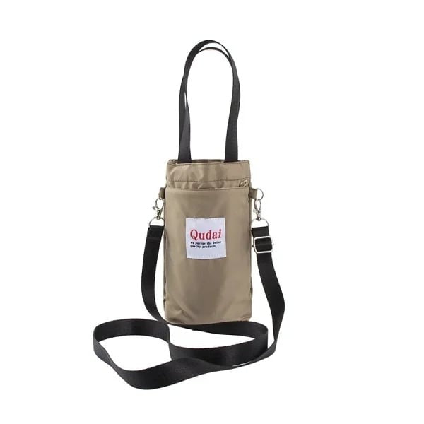 Shoulder Bag Convertible Crossbody & Handheld With Drink Holder