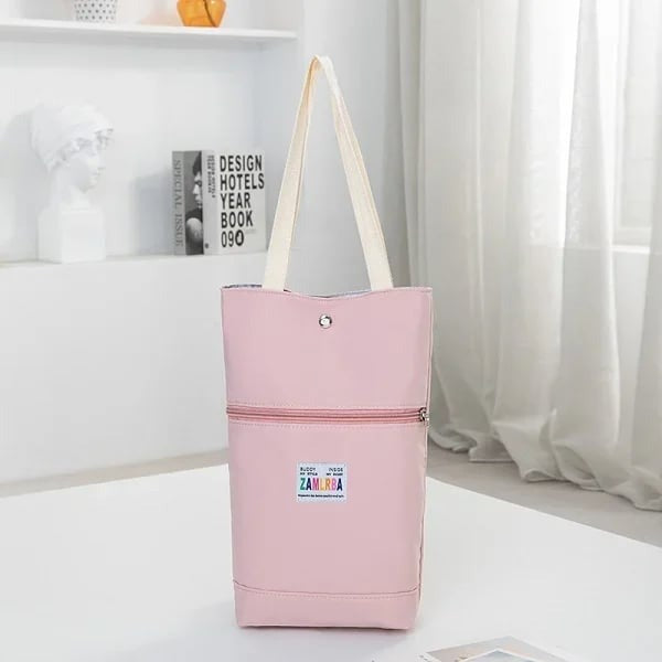 Shoulder Bag Convertible Crossbody & Handheld With Drink Holder