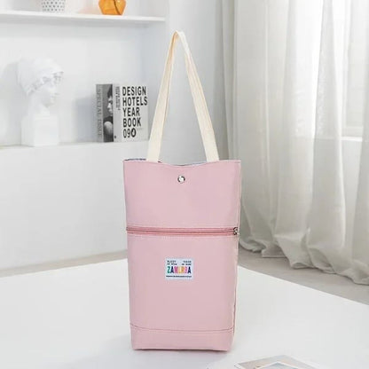Shoulder Bag Convertible Crossbody & Handheld With Drink Holder