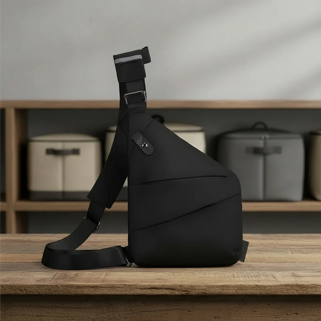 Shoulder Bag RFID-Blocking Cut-Resistant Lightweight