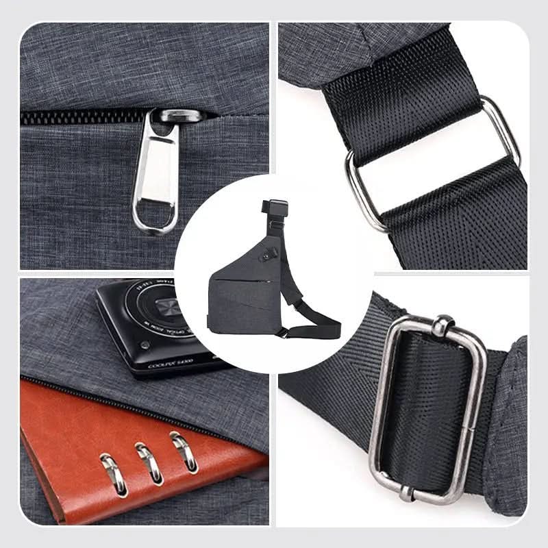 Shoulder Bag RFID-Blocking Cut-Resistant Lightweight