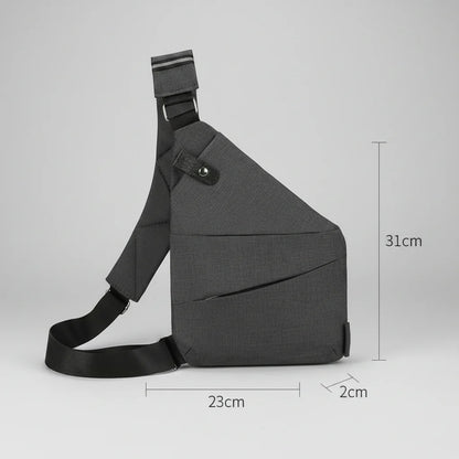 Shoulder Bag RFID-Blocking Cut-Resistant Lightweight