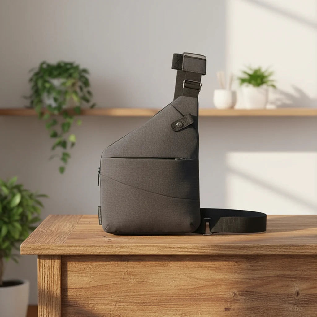 Shoulder Bag RFID-Blocking Cut-Resistant Lightweight