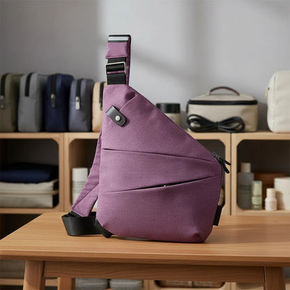 Shoulder Bag RFID-Blocking Cut-Resistant Lightweight