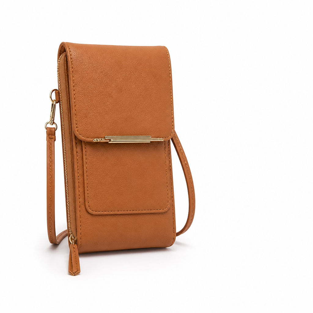 Shoulder Bag Touchscreen Window Adjustable Strap & Multiple Compartments