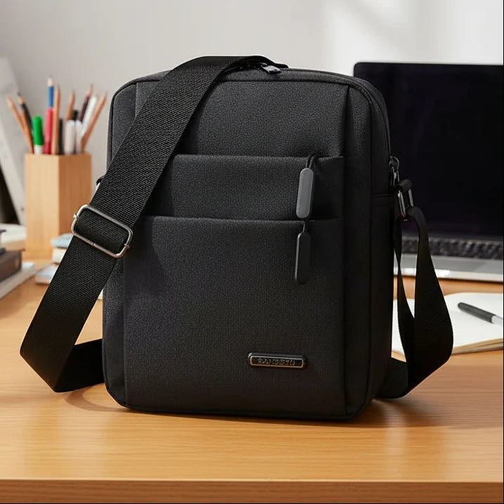 Shoulder Bag Water-Repellent Anti-Theft Three Compartments