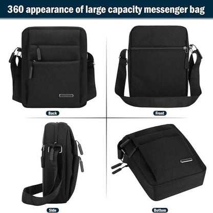 Shoulder Bag Water-Repellent Anti-Theft Three Compartments