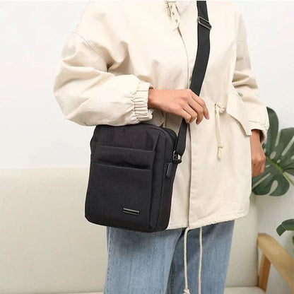 Shoulder Bag Water-Repellent Anti-Theft Three Compartments