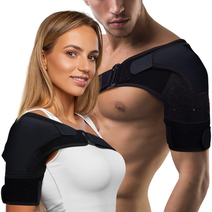 Shoulder Brace Ergonomic Stabilizing Breathable Self-Adhesive Strap