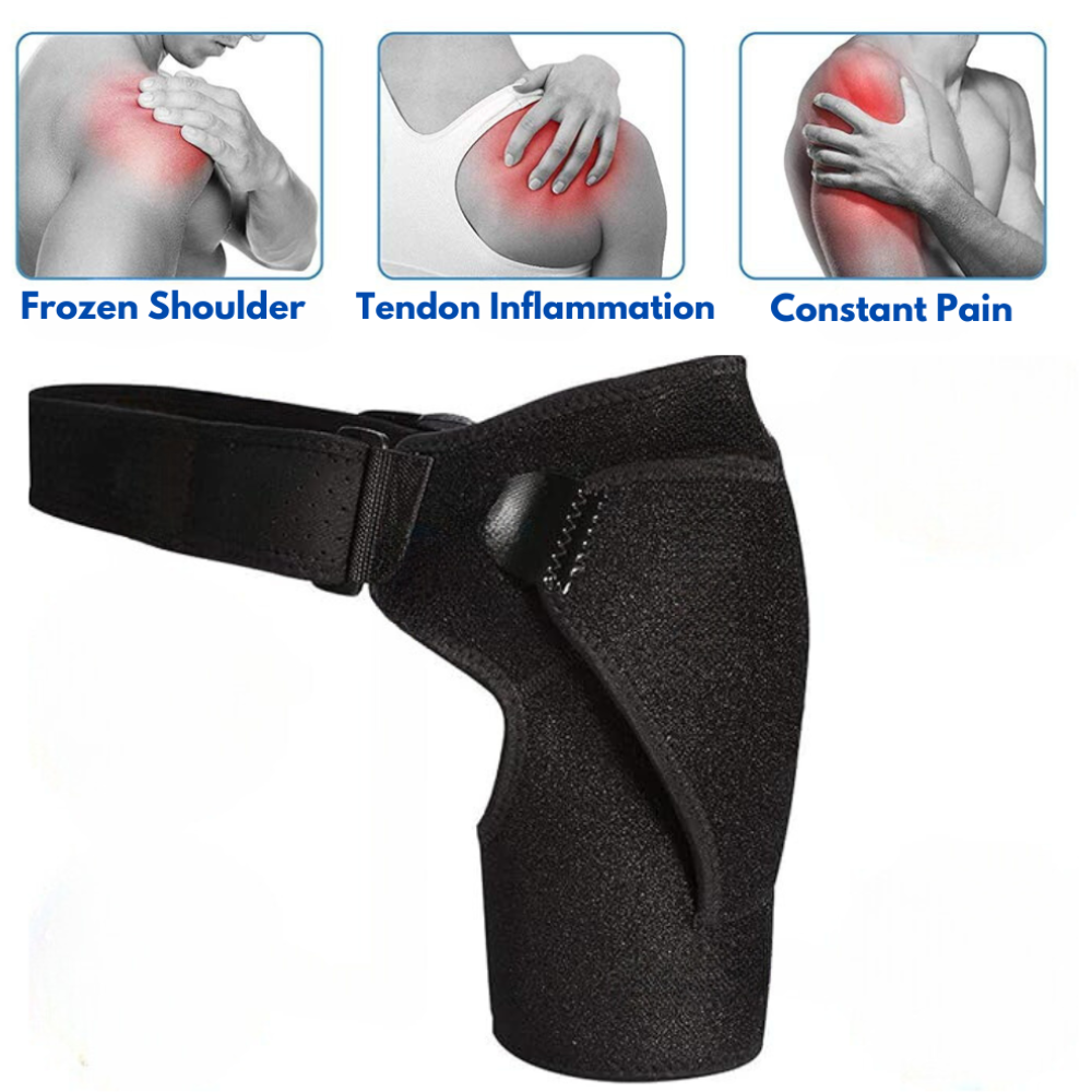 Shoulder Brace Ergonomic Stabilizing Breathable Self-Adhesive Strap
