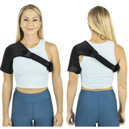 Shoulder Brace Ergonomic Stabilizing Breathable Self-Adhesive Strap