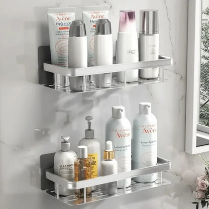 Shower Caddy Stainless Steel No-Drill Adhesive Mount