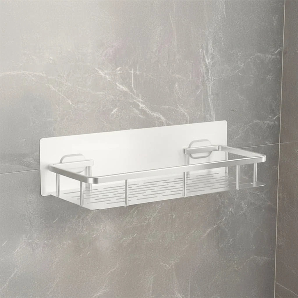 Shower Caddy Stainless Steel No-Drill Adhesive Mount