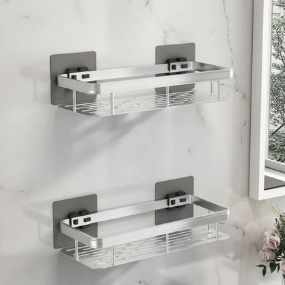 Shower Caddy Stainless Steel No-Drill Adhesive Mount