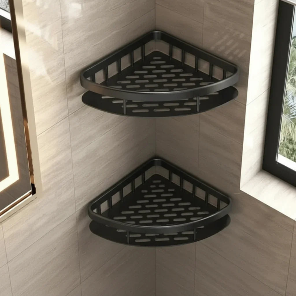 Shower Caddy Stainless Steel No-Drill Adhesive Mount