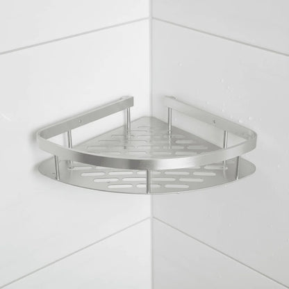 Shower Caddy Stainless Steel No-Drill Adhesive Mount