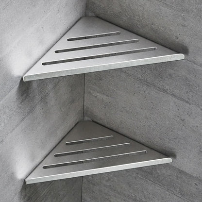 Shower Corner Shelf Stainless Steel Open Drainage Rust-Resistant