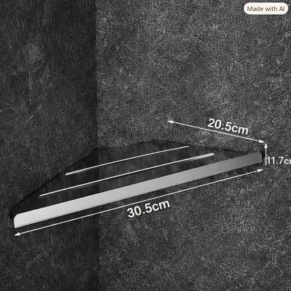 Shower Corner Shelf Stainless Steel Open Drainage Rust-Resistant
