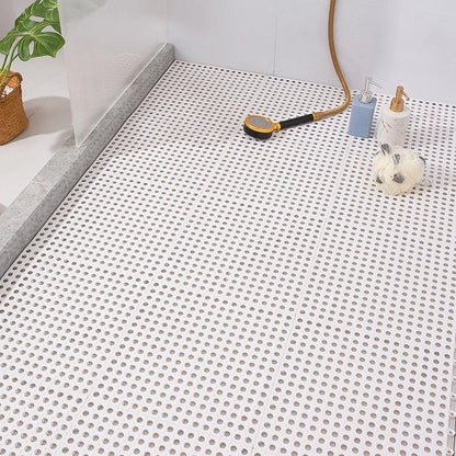 Shower Floor Mat Non-Slip Quick-Drying Soft Plastic