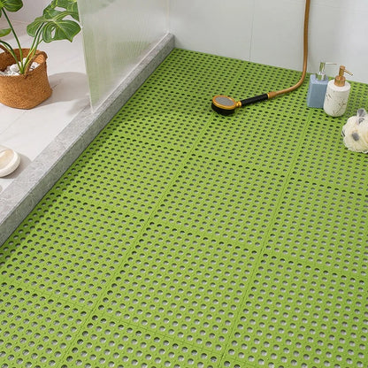 Shower Floor Mat Non-Slip Quick-Drying Soft Plastic