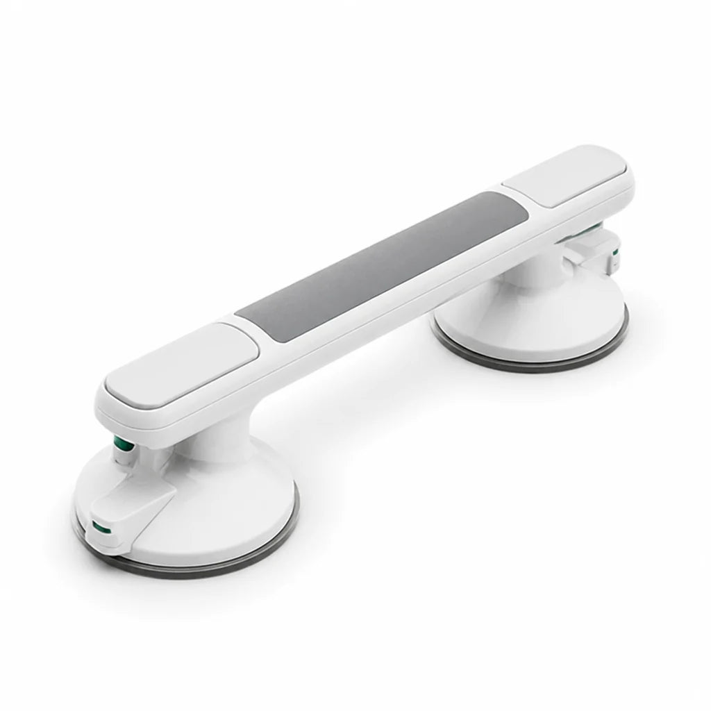 Shower Grab Handle No-Drill Suction Lock Indicator Non-Slip Grip