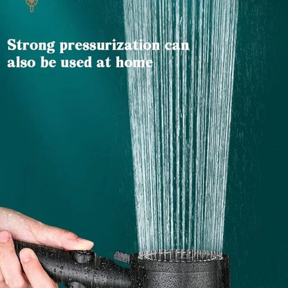 Shower Head High-Pressure 5 Spray Modes Self-Cleaning Silicone Nozzles