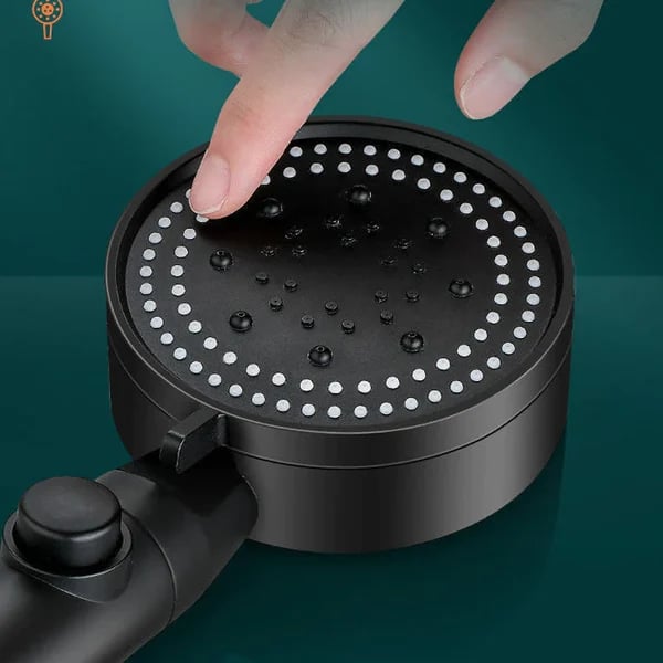 Shower Head High-Pressure 5 Spray Modes Self-Cleaning Silicone Nozzles